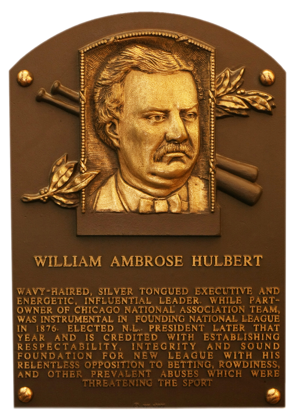 Hulbert, William Baseball Hall of Fame